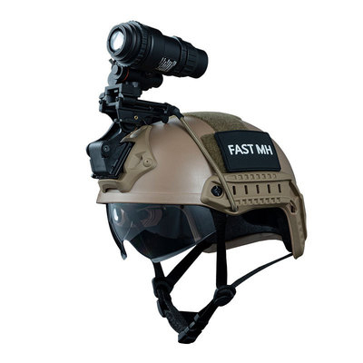 带夜视仪凯夫拉防弹头盔
