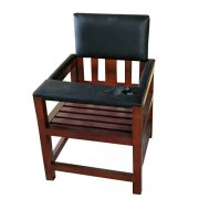 软包木质审讯椅