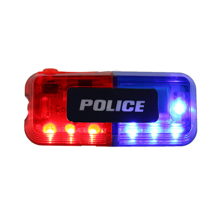 红蓝警闪肩灯